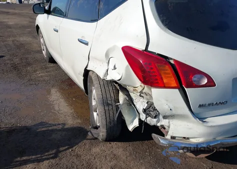 2009 Nissan Murano Sl from USA, damaged, VIN JN8AZ18W19W102897